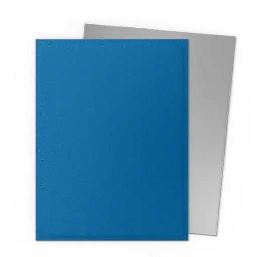 Cobalt & Silver Matte Dual Sleeves