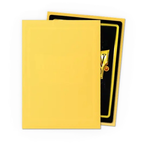 Yellow Matte Sleeves