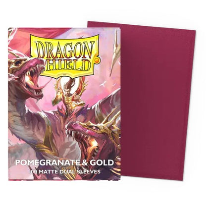 Pomegranate & Gold Matte Dual Sleeves