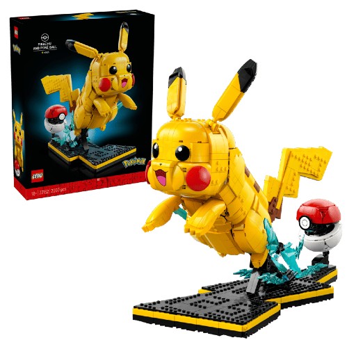 LEGO - Pikachu e Poké Ball #72152