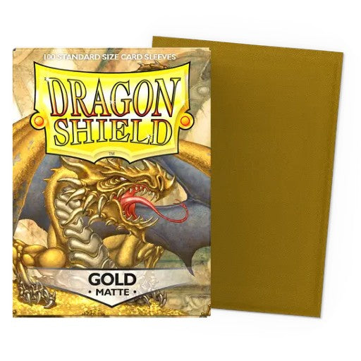 Gold Matte Sleeves