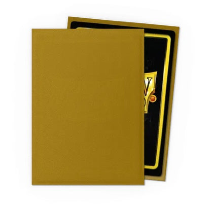 Gold Matte Sleeves