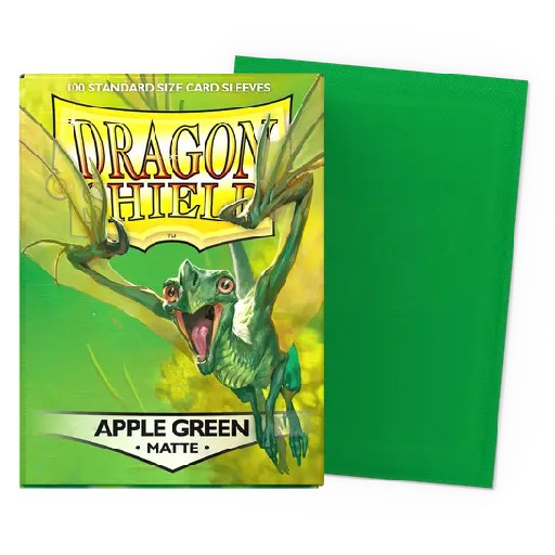 Apple Green Matte Sleeves