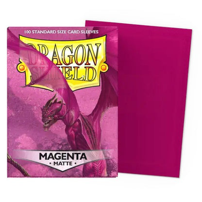 Magenta Matte Sleeves
