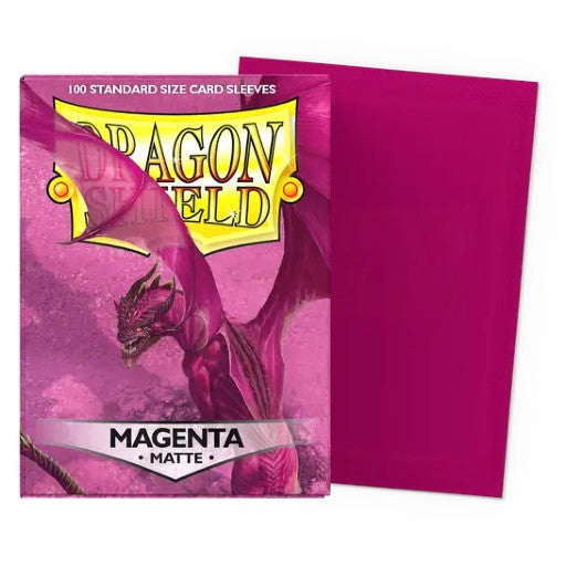 Magenta Matte Sleeves