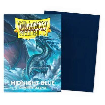 Midnight Blue Matte Sleeves