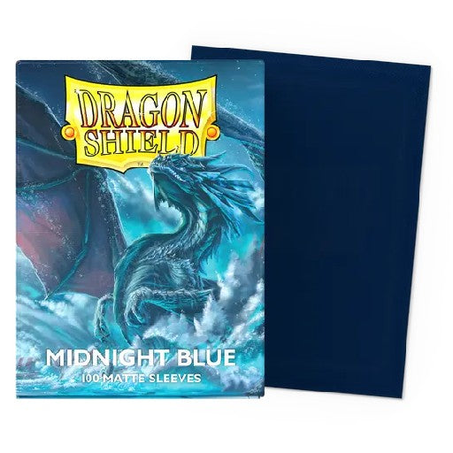 Midnight Blue Matte Sleeves