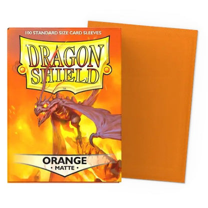 Orange Matte Sleeves