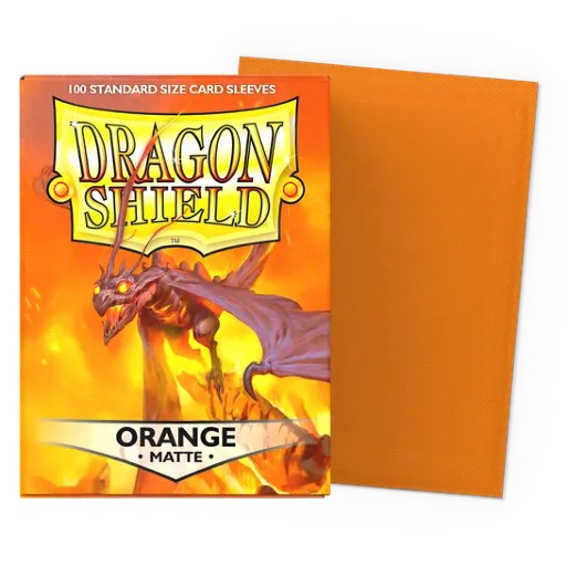 Orange Matte Sleeves