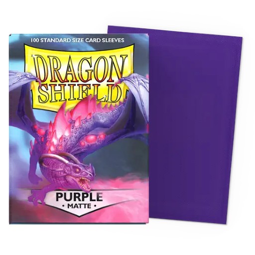 Purple Matte Sleeves