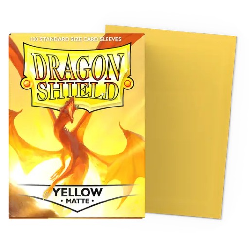 Yellow Matte Sleeves