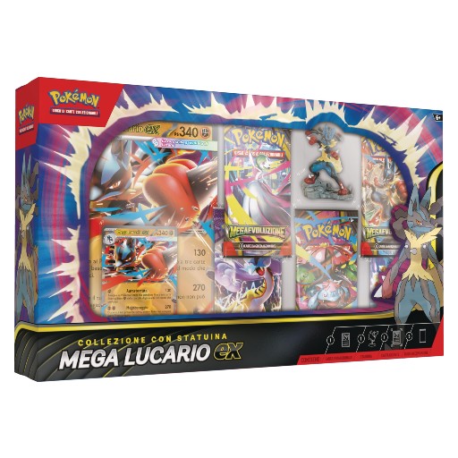 Mega Lucario EX - Collezione con Statuina (ITA)