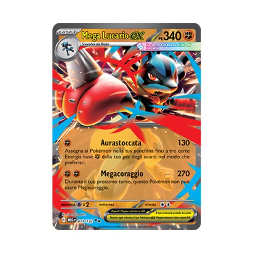 Mega Lucario EX - Collezione con Statuina (ITA)
