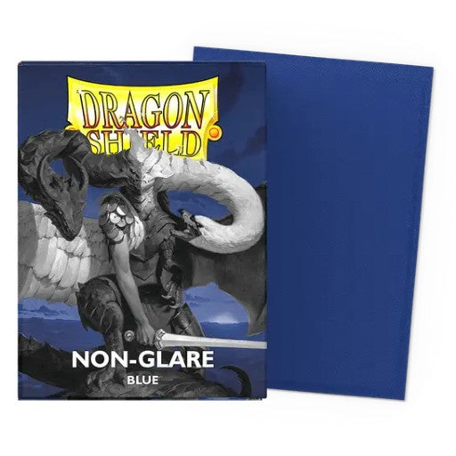 Blue No-Glare Matte Sleeves