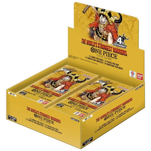OP17 - The World's Strongest Warriors BOOSTER BOX (ENG)